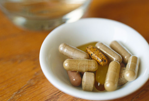 getty rf photo of probiotic supplements